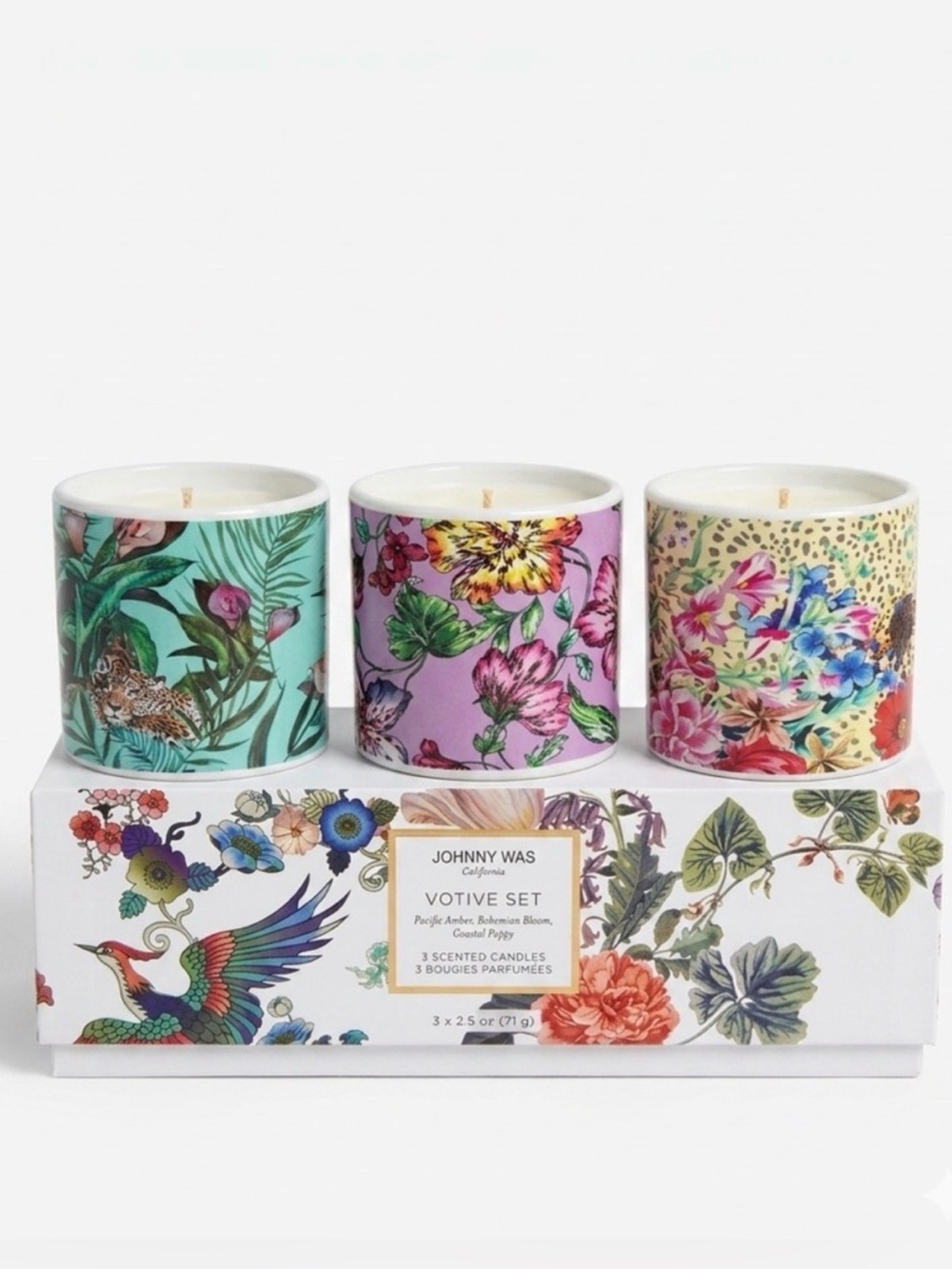 Johnny Was Votive Set - NWT $120 - 3 Scented Candles